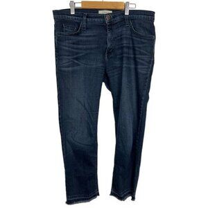 CURRENT/ELLIOTT The Crop Jeans in Dark Blue Size 30